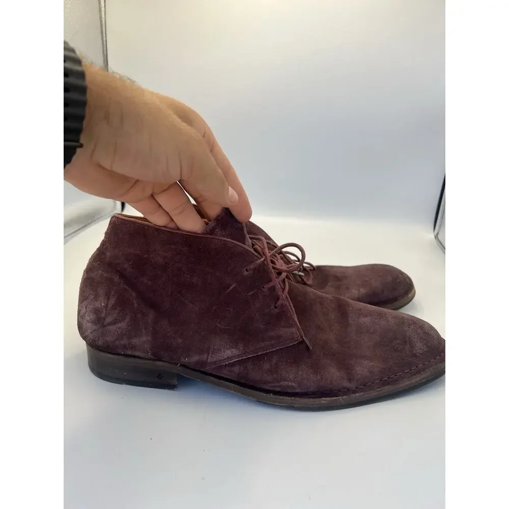 JOHN VARVATOS Boot Shoe Mens Suede ( Size 12)